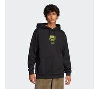 adidas Originals Mens Q12 Training Supply Fashion Death Metal Sweatshirt - Black Cotton - Size Small