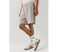 adidas Originals Mens Resort Stripe Shorts, White/Khaki, Size 2Xl, Men White/Khaki