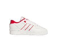 adidas Originals Mens Rivalry Low Trainers in White Leather - Size UK 11.5