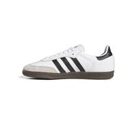 adidas Originals Men's Samba ADV Sneaker Skate Shoe, Cloud White/Core Black, 12