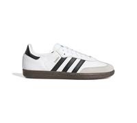 adidas Originals Men's Samba ADV Sneaker Skate Shoe, Cloud White/Core Black, 13