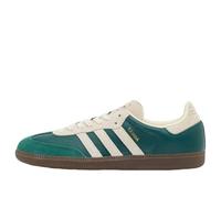 adidas Originals Men's Samba OG Shoes, Collegiate Green/Cream White/Gum, 13.5