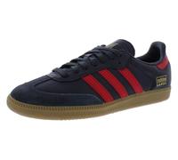 adidas Originals Men's Samba Soccer Shoe, Black/Red/Brown-black, 9.5 UK
