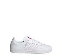 adidas Originals Men's Samba Soccer Shoe, Cloud White/Core Black/Gold Metallic, 11 UK