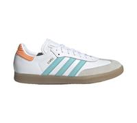 Adidas Samba Messi Shoes, White Mint Pink, 9.5
