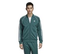 ADIDAS ORIGINALS MENS SST TRACK JACKET GREEN WHITE 3-STRIPE NEW