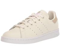 adidas Stan Smith Shoes Women's, Off White/Wonder Beige/Silver Metallic, 4 UK