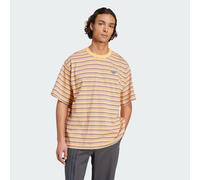 adidas Originals Mens Stripe Tee - Multicolour Cotton - Size Small