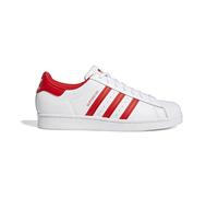 adidas Originals Men's Superstar Sneaker, White/Vivid Red/White, 9.5