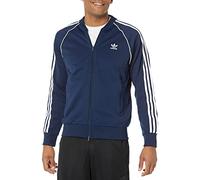 adidas Originals Men's Superstar Track Top, Night Indigo/White, L