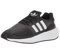 adidas Originals Men's Swift Run 22 Sneaker, Black/White/Grey, 10