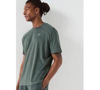 Adidas Originals Tech Trefoil Essentials Polyester Short Sleeve T-shirt Grey XL Men
