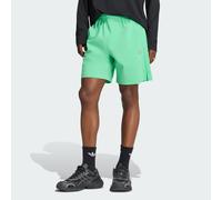 ADIDAS Originals Mens TECH TREFOIL ESSENTIALS SHORTS - Green - Size X-Small