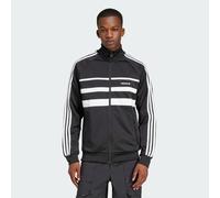 adidas Originals Mens The First Track Top - Black/White - Size X-Small