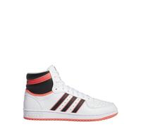 adidas Originals Men's Top Ten Hi Basketball Shoes, Cloud White/Core Black/Turbo, 9