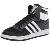adidas Originals Men's Top Ten Red Bulls Sneaker, Core Black/White/Dark Grey Heather, 9.5