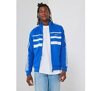 adidas Originals Men's Track Top - Blue/White, Blue/White, Size S, Men Blue/White