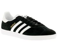 Adidas Originals Gazelle Mens Black Stripe Trainers, Size: 9.5 9.5