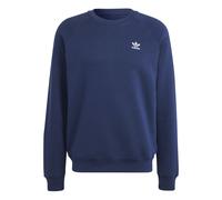 adidas Originals Mens Trefoil Essentials Crewneck Sweatshirt in Navy Cotton - Size Small