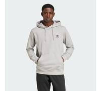 adidas Originals Mens Trefoil Essentials Hoodie - Light Grey material_cotton - Size X-Large