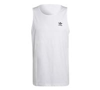 adidas Originals Men's Trefoil Essentials Tank Top, White, XS