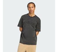 adidas Originals Mens WASHED T-shirt - Black Cotton - Size Small