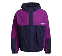 adidas ORIGINALS MEN'S WOVEN ADVENTURE WINDBREAKER JACKET NAVY PURPLE RETRO NEW