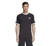 adidas Originals mens3-stripes Tee Short Sleeve T-Shirt - Black - XS