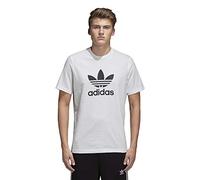 adidas Originals mens3-stripes Tee Short Sleeve T-Shirt - White - Medium