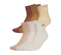 adidas Originals Unisex Mid Ankle Socks 6 Pairs