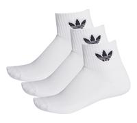 Adidas FT8529 MID ANKLE SCK Socks unisex-adult white/white/black M