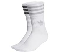 Mid-Cut Glitter Crew Socks 2 Pairs