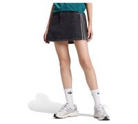 Adidas Originals Mid Rise Denim Skirt Black 36 Woman