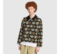 adidas Originals Monogram Allover Print Loose Coach Jacket