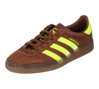 adidas Originals Muenchen Womens Trainers Sneakers (UK 7.5 US 9 EU 41 1/3, Brown Yellow Gum JS3996)