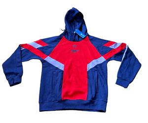 Adidas Originals Navy Arsenal Pullover Hoodie Navy Red 2024 - Small (New)