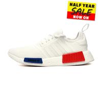 Adidas Originals NMD R1 Boost Mens Classic Retro Fashion Sneakers Trainers White