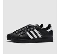 adidas Boy/Girl Superstar Black Sneakers, Black, 5.5 UK