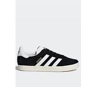 adidas Originals Older Unisex Gazelle Trainers, Core Black/Ftwr White/Gold Met, Size 3 Older Core Black/Ftwr White/Gold Met
