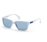 Adidas Originals OR0013 21X Men's Sunglasses White Size 55