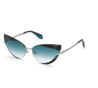 Adidas Originals OR0016 84W Womenâs Sunglasses Blue Size 64