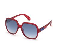 Adidas Originals OR0034 67W Womenâs Sunglasses Red Size 57