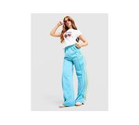 adidas Originals Oversized Firebird Track Pants - Blue - Womens XS