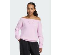 adidas Originals OVERSIZED SWEATSHIRT FRENCH TERRY, Pink, Size 11-12 Years Pink