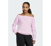 adidas Originals OVERSIZED SWEATSHIRT FRENCH TERRY, Pink, Size 7-8 Years Pink