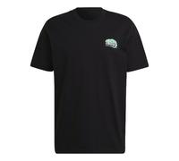 adidas originals Pckalot Tee Retro Printing Sports Round Neck Short Sleeve Black HF4762 M