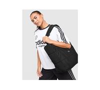 adidas Originals Quilted Nylon Metallic Trefoil Tote Bag - Black One Size