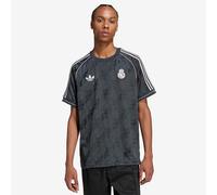 Adidas Real Madrid Lfstlr Short Sleeve T-shirt Grey S Men