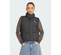 adidas Originals Regular Padded Gilet, Black, Size L, Women Black