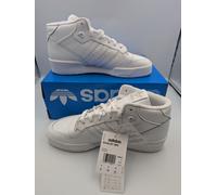Adidas Originals Rivalry Mid Men's Trainers - UK 8 - Triple White ID9427